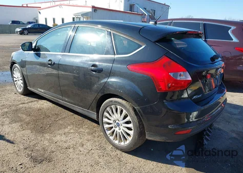 2012 Ford Focus Titanium from USA, damaged, VIN 1FAHP3N28CL408328